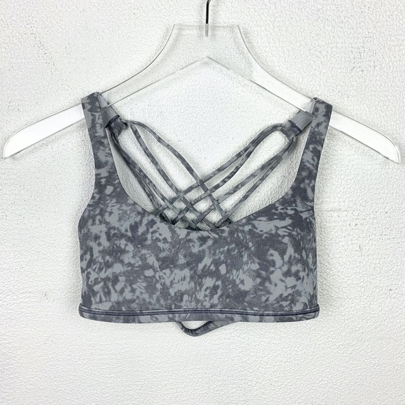 lululemon | Free To Be Bra *Wild Summer Shade Ice Grey - Picture 2 of 6